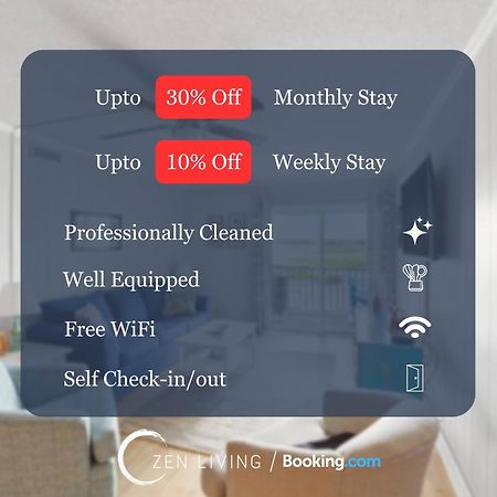 Right Across Beach Pool View Private Balcony By Zen Living Short Term Rental Миртл-Бич Экстерьер фото